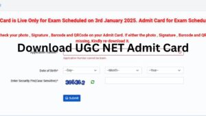 NTA UGC NET Admit Card जारी: ऐसे करें डाउनलोड